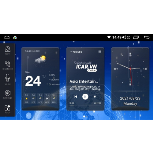 MÀN HÌNH ANDROID Ô TÔ ELLIVIEW S4 PREMIUM